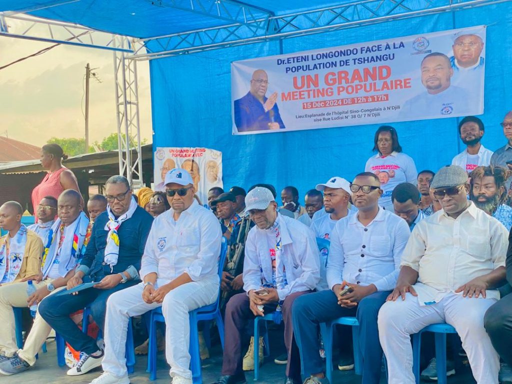 Changement de la Constitution : Le Dr Eteni Longondo ratisse large à Tshangu