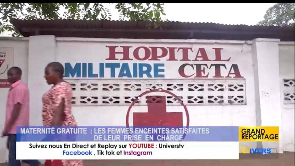Santé – CNCSU : Hôpital militaire CETA la gratuité de la maternité redonne vie et espoir aux familles congolaises